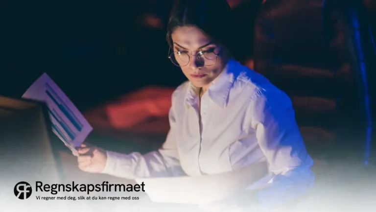 Konsulenttjenester innen regnskap