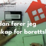 Hvordan fører jeg regnskap for borettslag?