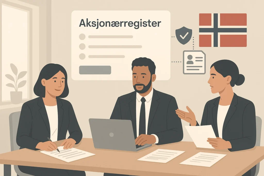 Aksjonærregistrering i Norge