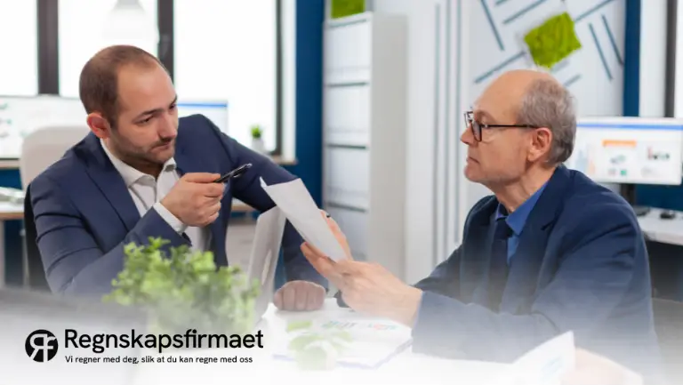 trygg og korrekt avslutning av regnskapsåret