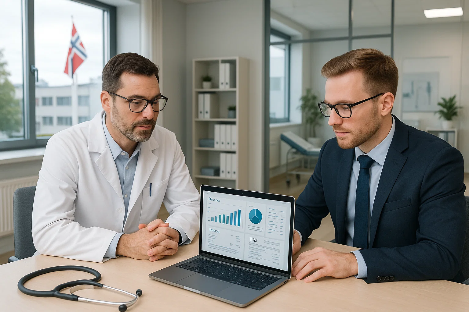 Regnskapstjenester for helsesektoren