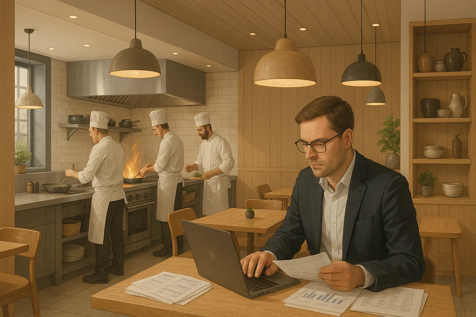 Profesjonell regnskapsføring for restauranter, kafeer og cateringbedrifter