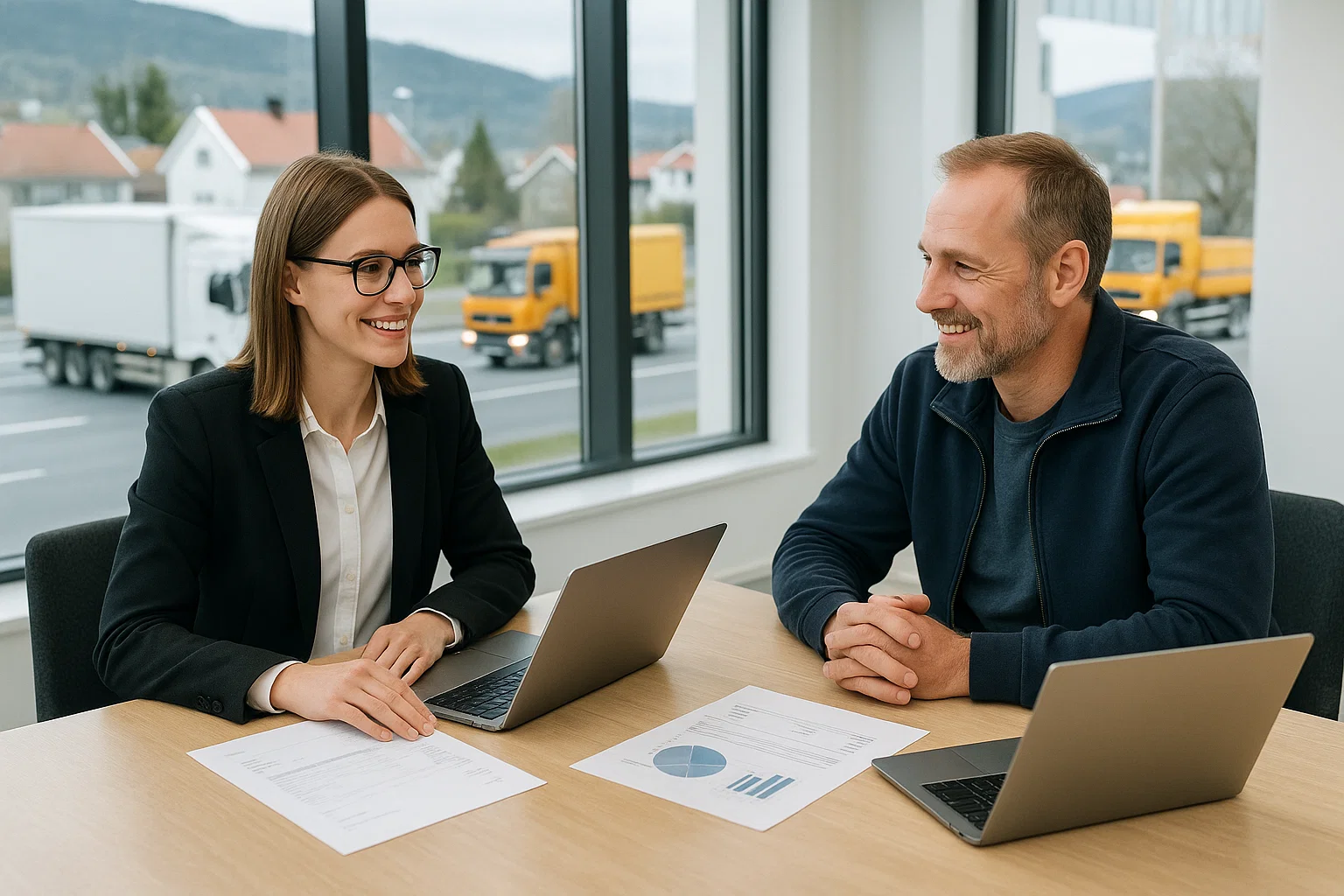 Regnskapstjenester for transport