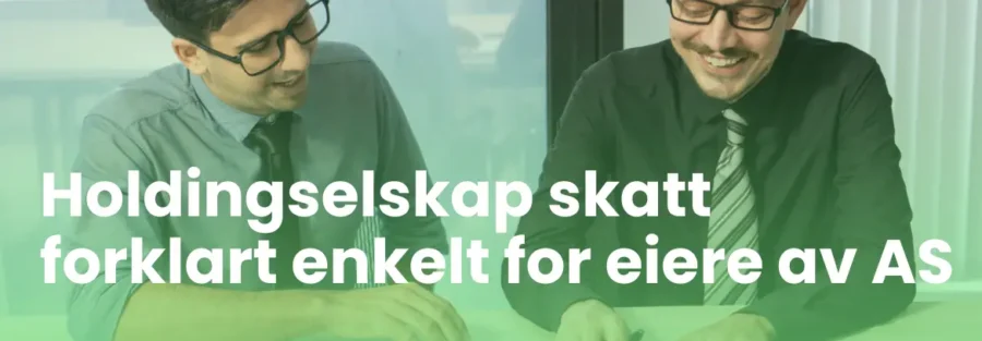 Holdingselskap skatt