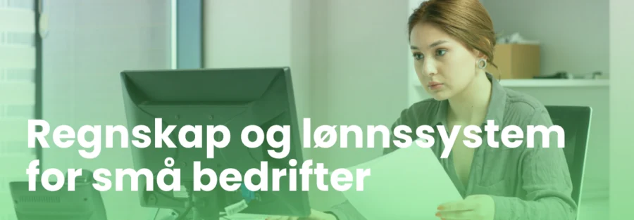 Regnskap og lønnssystem for små bedrifter